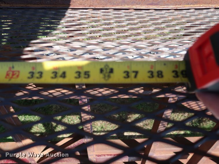 image for item GD9818 Shop built tilt deck equipment trailer