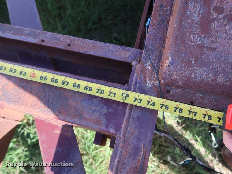 image for item GD9818 Shop built tilt deck equipment trailer