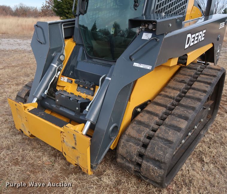 image for item GD9936 2015 John Deere 333E skid steer