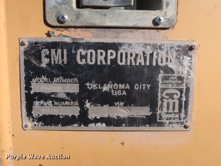 image for item GD9941 1994 CMI RS-500B reclaimer