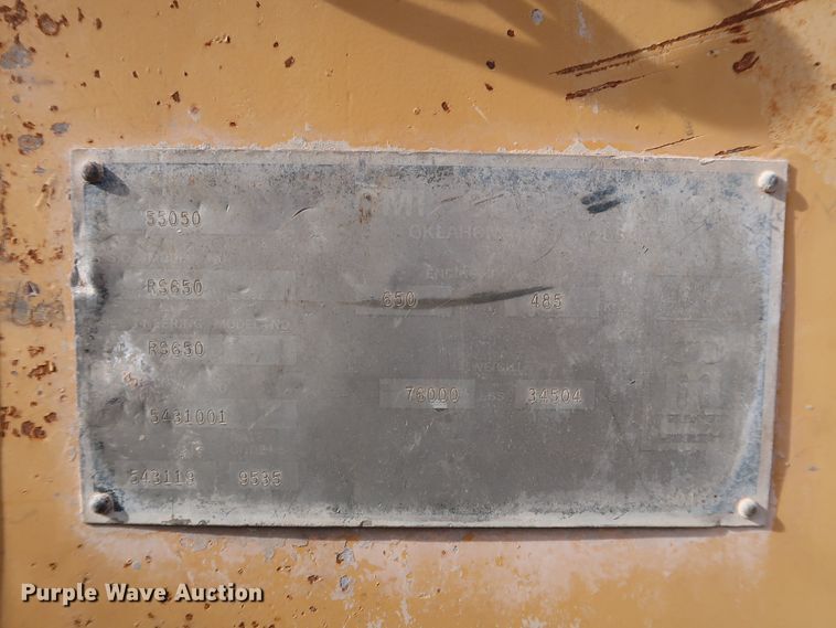 image for item GD9942 1995 CMI RS-650 reclaimer