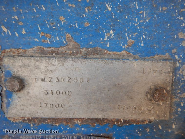 image for item GE9583 1979 Fruehauf end dump trailer