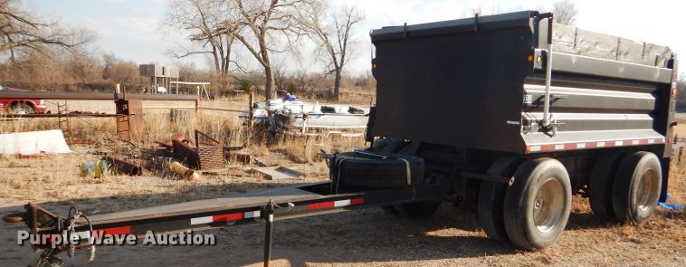 image for item GE9584 1999 Neville end dump pup trailer