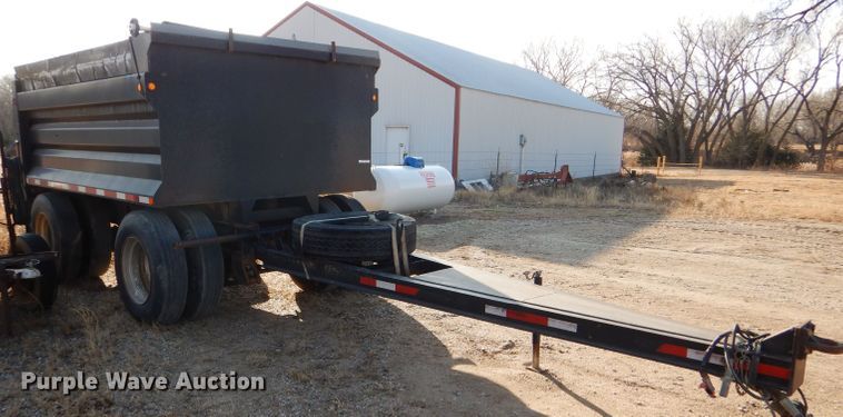 image for item GE9584 1999 Neville end dump pup trailer