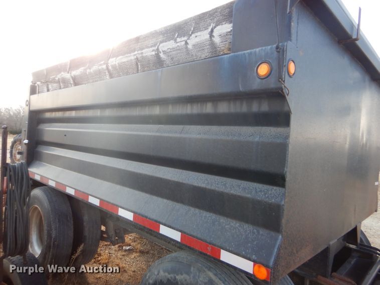 image for item GE9584 1999 Neville end dump pup trailer