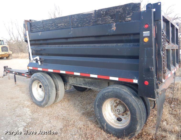 image for item GE9584 1999 Neville end dump pup trailer