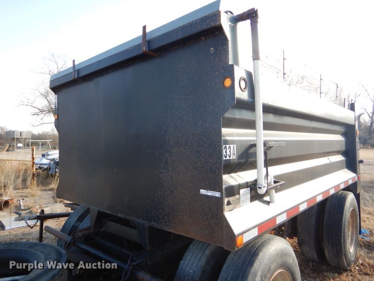 image for item GE9584 1999 Neville end dump pup trailer