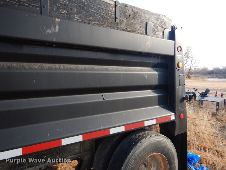 image for item GE9584 1999 Neville end dump pup trailer