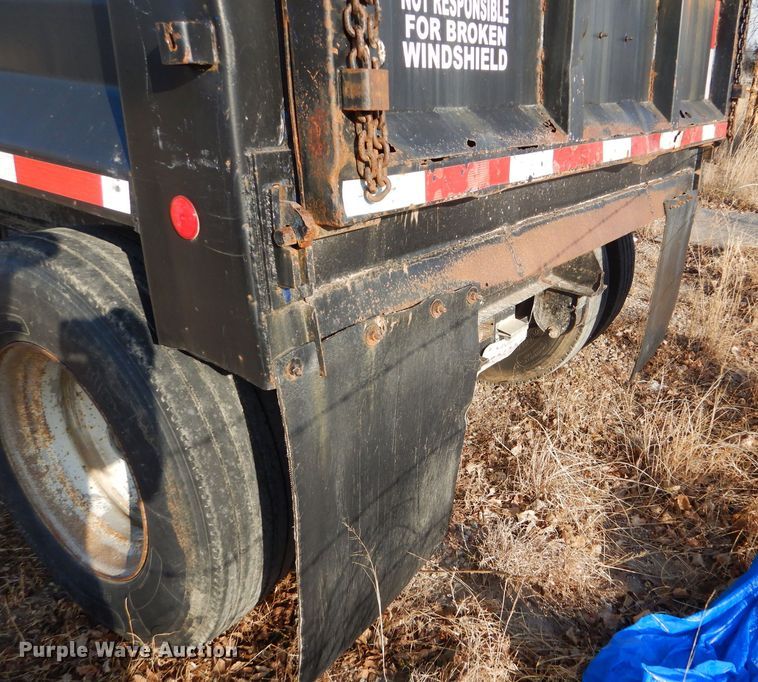 image for item GE9584 1999 Neville end dump pup trailer
