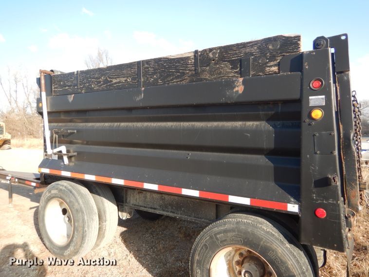 image for item GE9584 1999 Neville end dump pup trailer