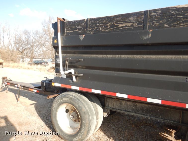 image for item GE9584 1999 Neville end dump pup trailer