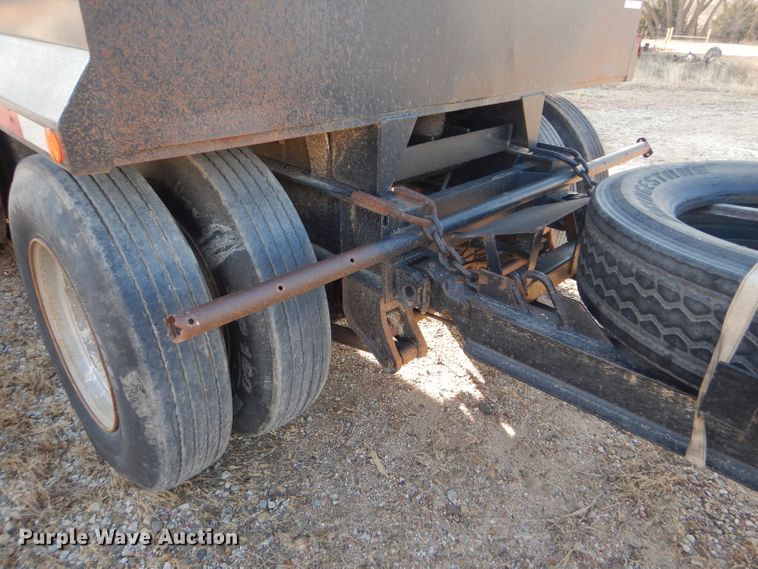 image for item GE9584 1999 Neville end dump pup trailer