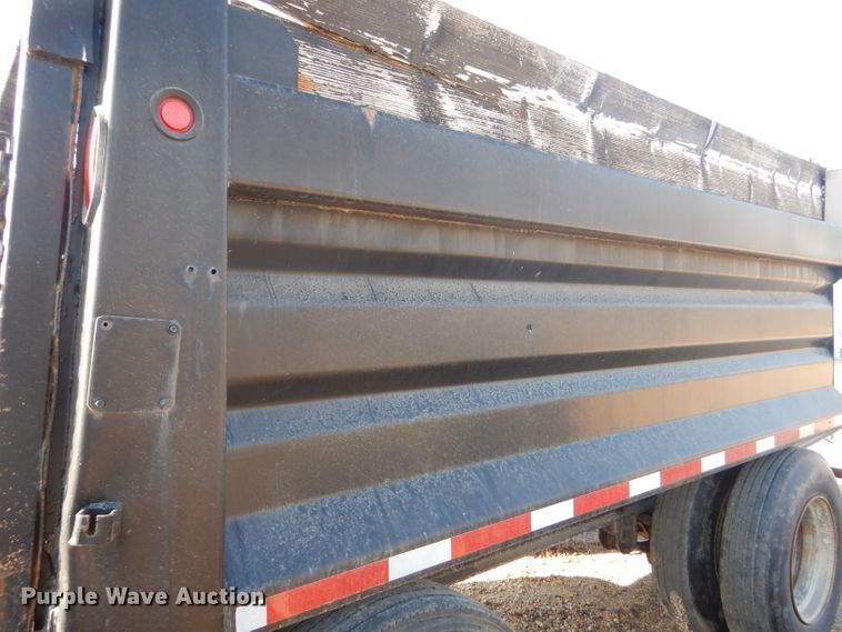 image for item GE9584 1999 Neville end dump pup trailer