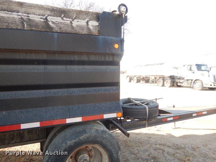 image for item GE9584 1999 Neville end dump pup trailer