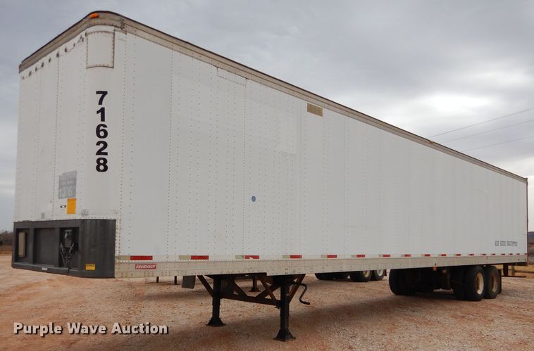 image for item GF9838 1990 Fruehauf FB915-12-53LP dry van trailer