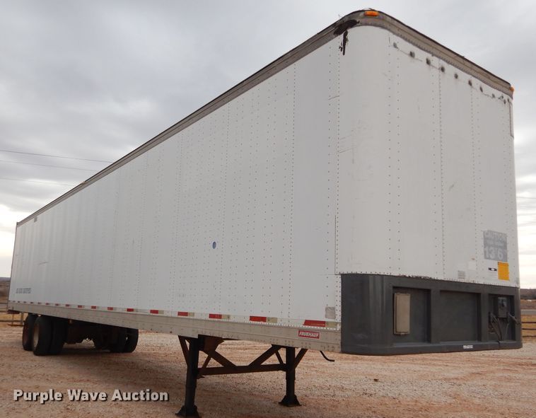 image for item GF9838 1990 Fruehauf FB915-12-53LP dry van trailer