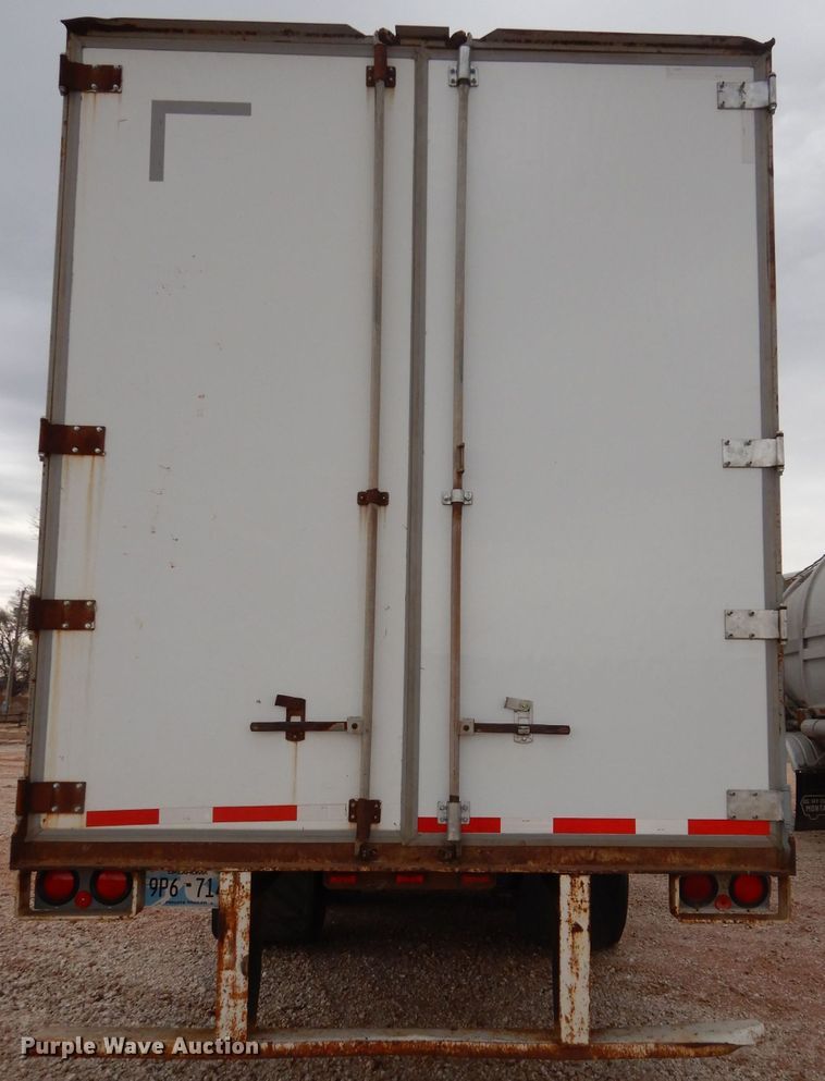 image for item GF9838 1990 Fruehauf FB915-12-53LP dry van trailer