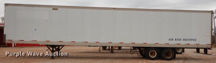 image for item GF9838 1990 Fruehauf FB915-12-53LP dry van trailer