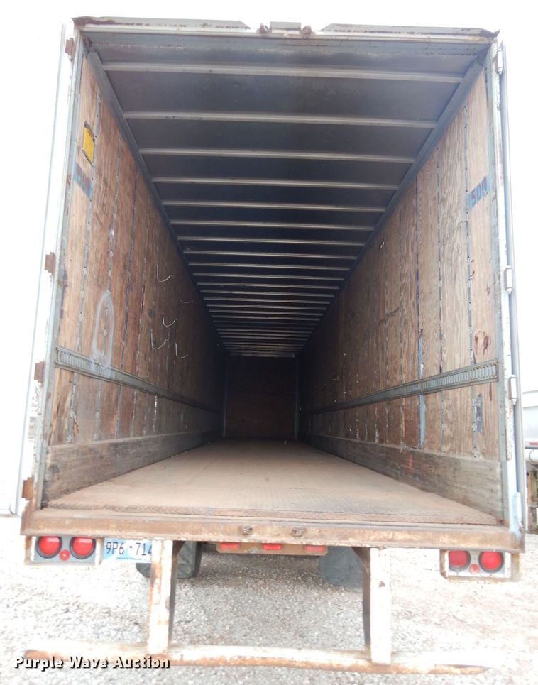 image for item GF9838 1990 Fruehauf FB915-12-53LP dry van trailer