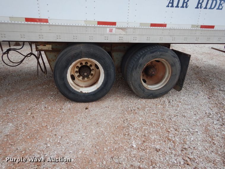 image for item GF9838 1990 Fruehauf FB915-12-53LP dry van trailer