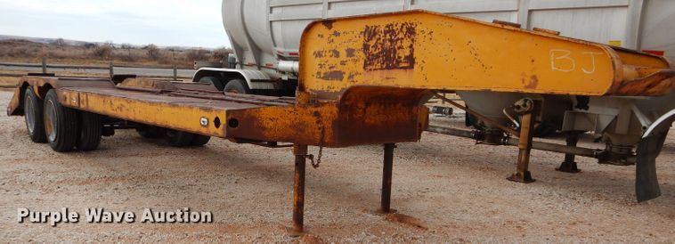 image for item GF9840 1951 shop built equipment trailer