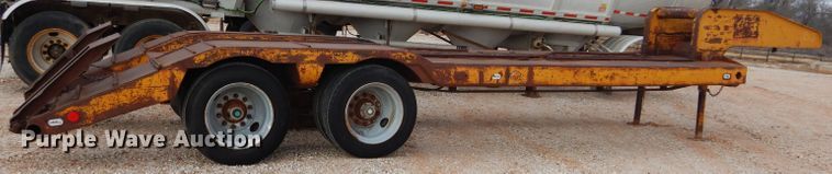 image for item GF9840 1951 shop built equipment trailer