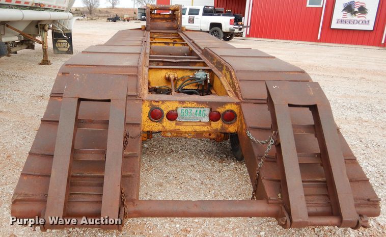 image for item GF9840 1951 shop built equipment trailer