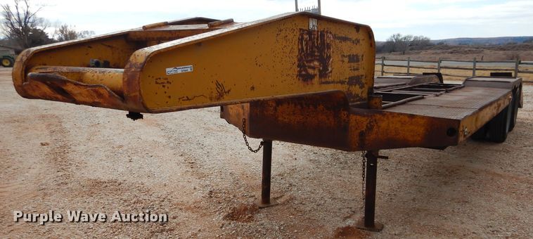 image for item GF9840 1951 shop built equipment trailer