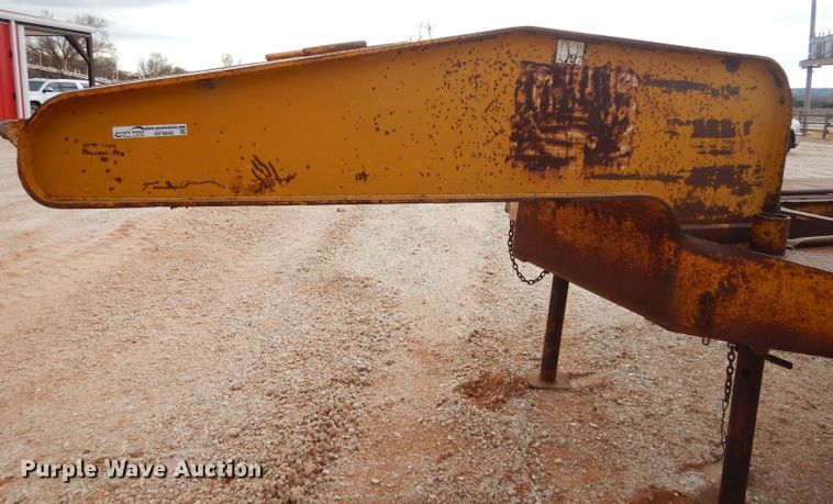 image for item GF9840 1951 shop built equipment trailer