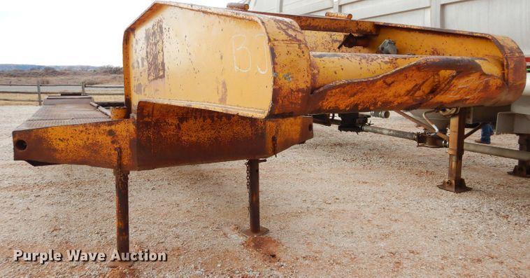 image for item GF9840 1951 shop built equipment trailer