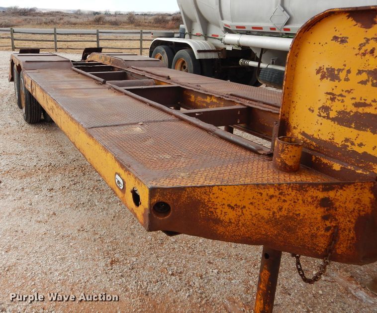 image for item GF9840 1951 shop built equipment trailer