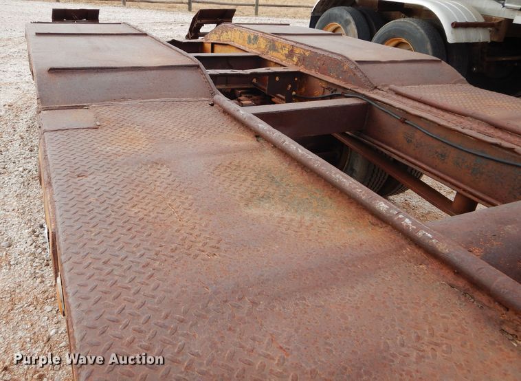 image for item GF9840 1951 shop built equipment trailer