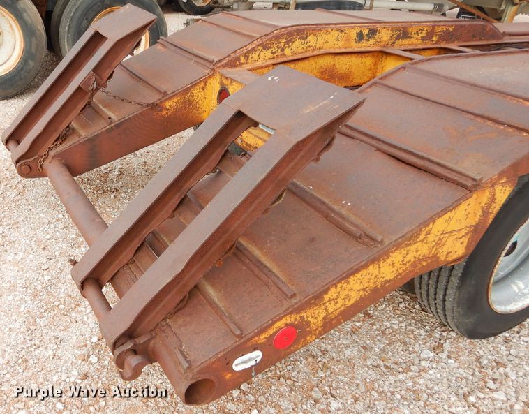 image for item GF9840 1951 shop built equipment trailer