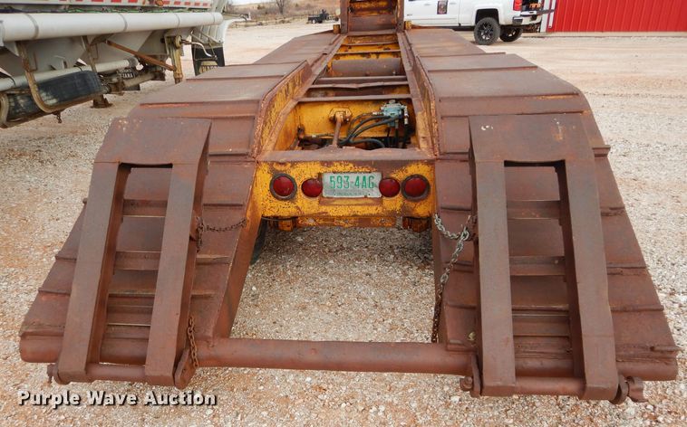 image for item GF9840 1951 shop built equipment trailer