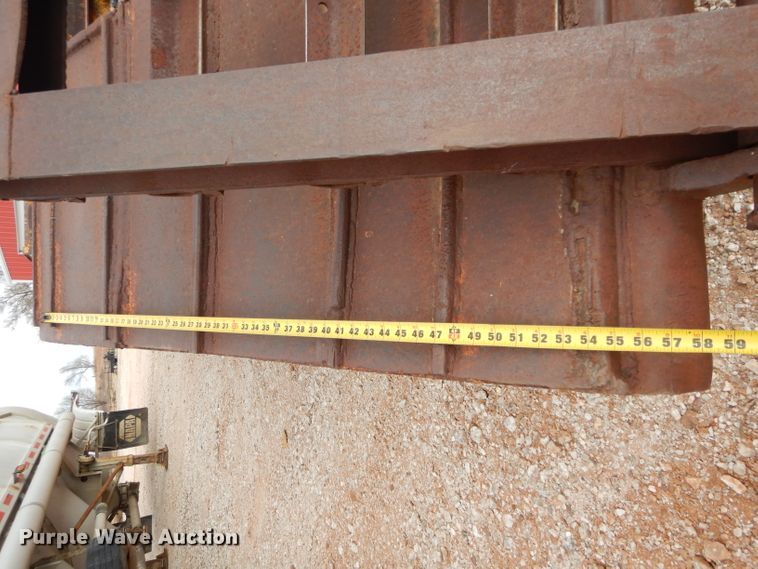 image for item GF9840 1951 shop built equipment trailer