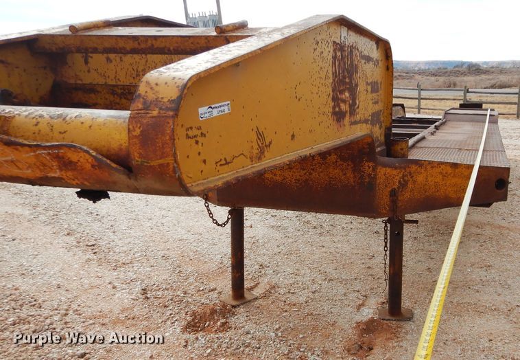 image for item GF9840 1951 shop built equipment trailer