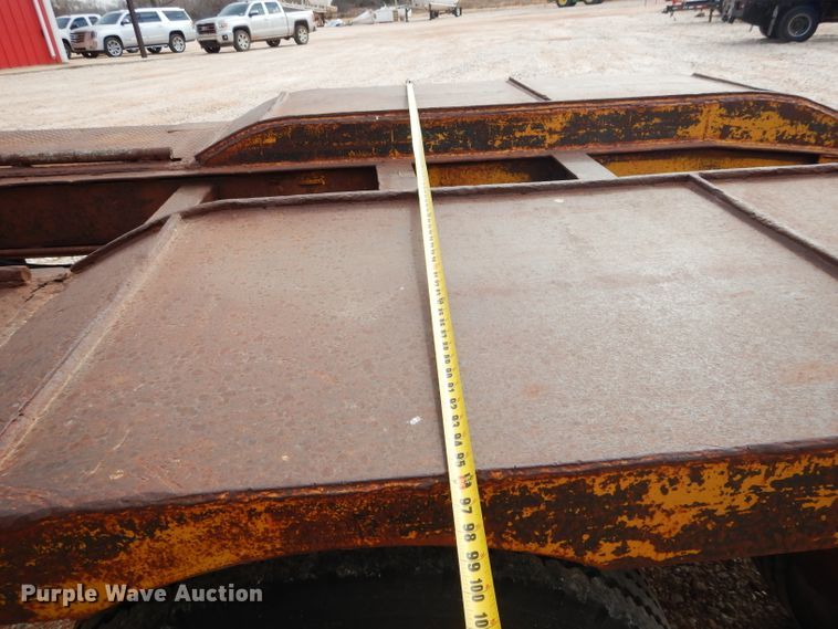 image for item GF9840 1951 shop built equipment trailer