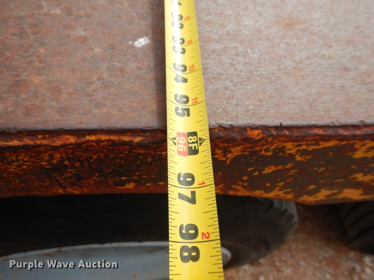 image for item GF9840 1951 shop built equipment trailer