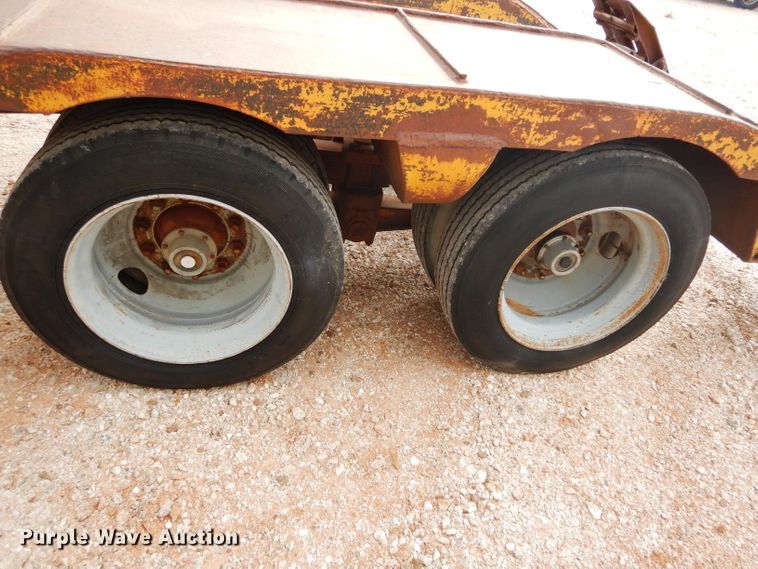 image for item GF9840 1951 shop built equipment trailer