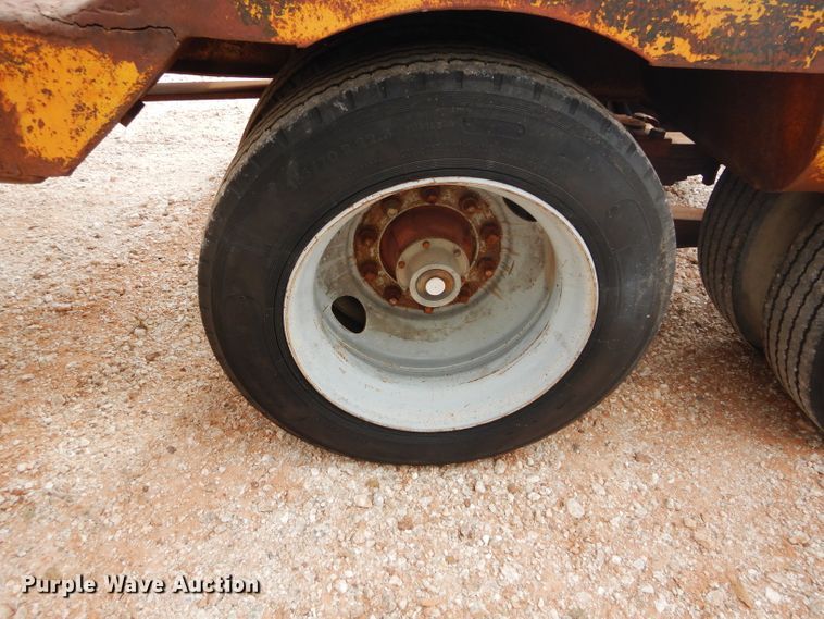 image for item GF9840 1951 shop built equipment trailer