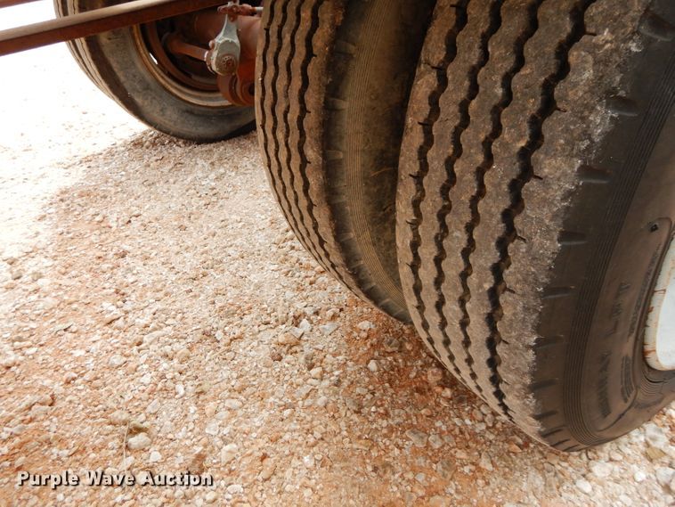 image for item GF9840 1951 shop built equipment trailer