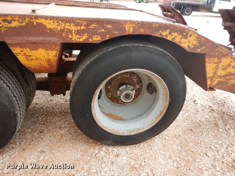 image for item GF9840 1951 shop built equipment trailer