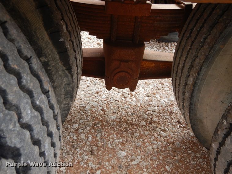 image for item GF9840 1951 shop built equipment trailer