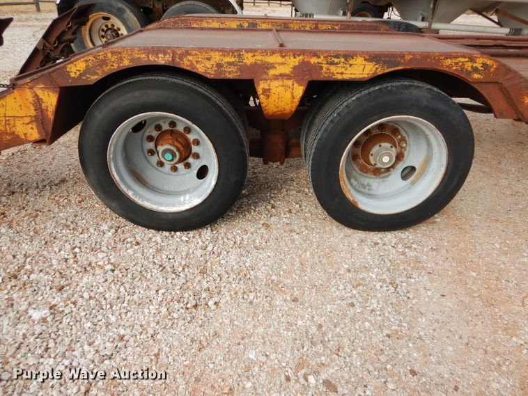 image for item GF9840 1951 shop built equipment trailer