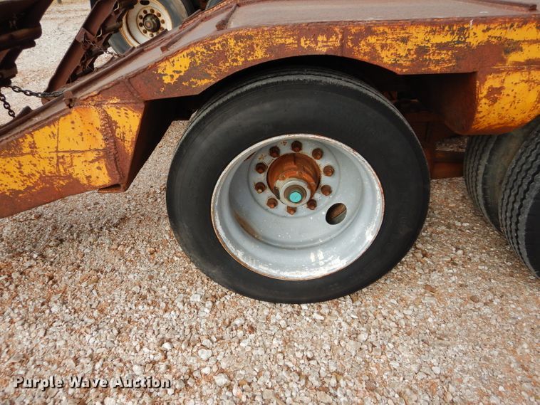 image for item GF9840 1951 shop built equipment trailer