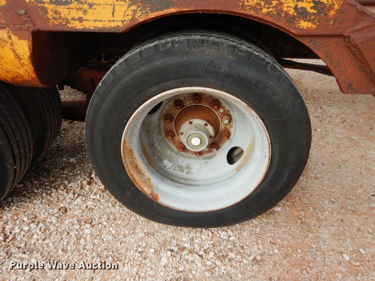 image for item GF9840 1951 shop built equipment trailer