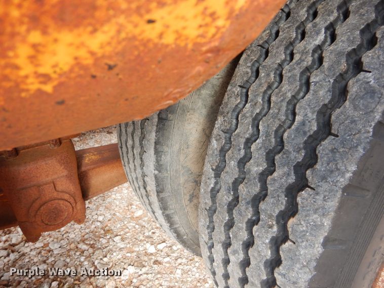 image for item GF9840 1951 shop built equipment trailer