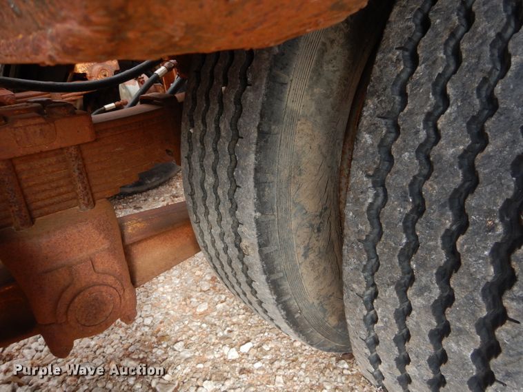 image for item GF9840 1951 shop built equipment trailer