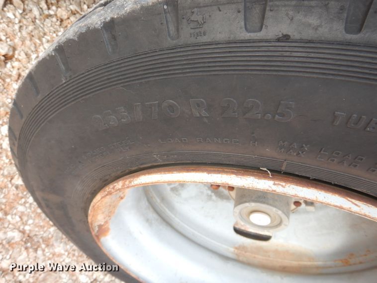 image for item GF9840 1951 shop built equipment trailer