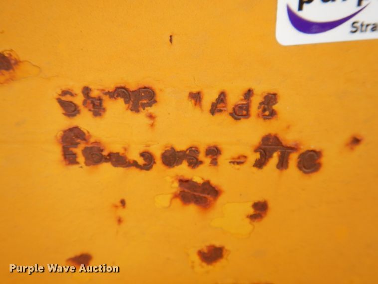 image for item GF9840 1951 shop built equipment trailer